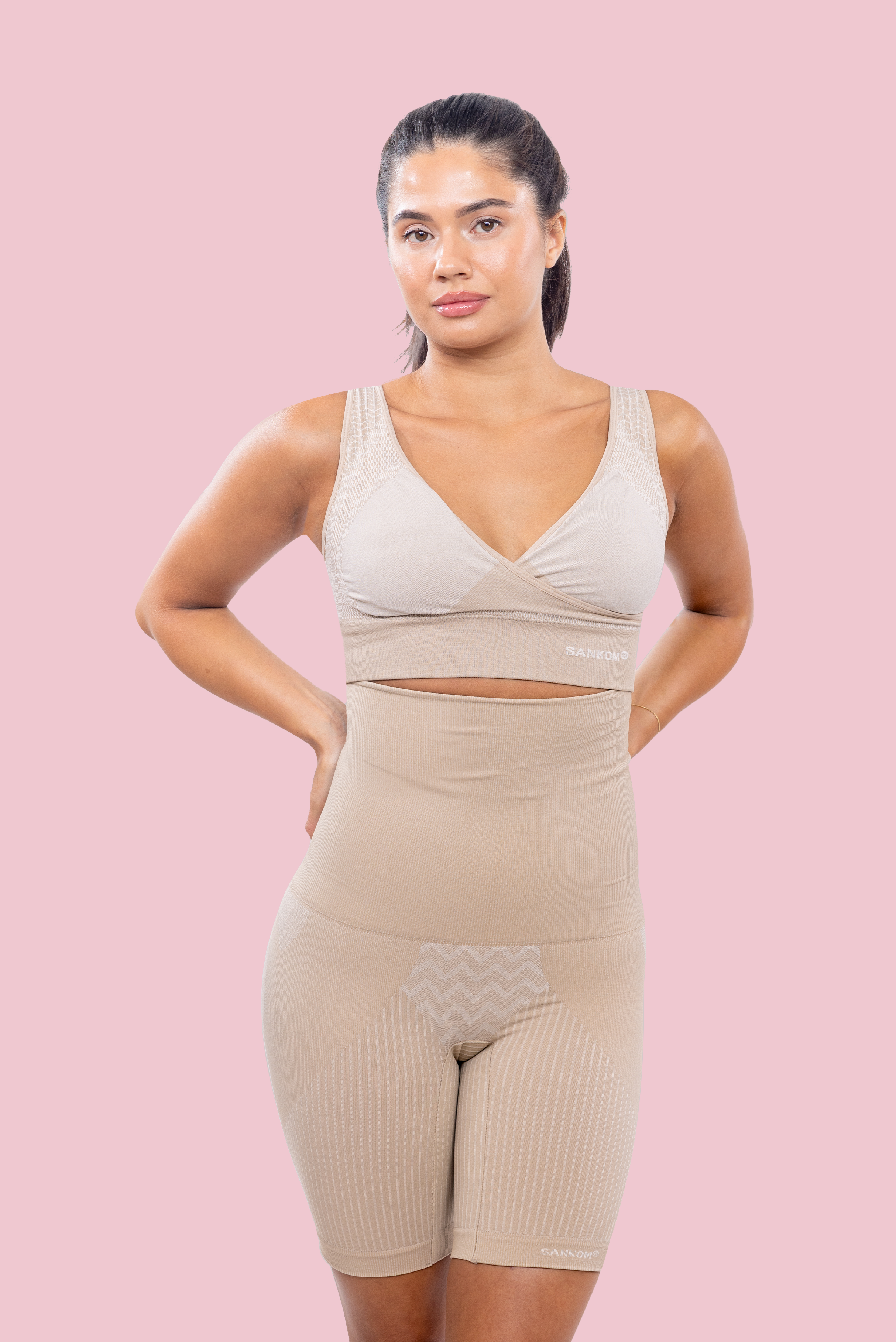 Sankom Patent Sculpture Corset - Classic Beige